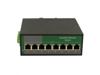 鋼合金工業(yè)級(jí)百兆8電交換機(jī)